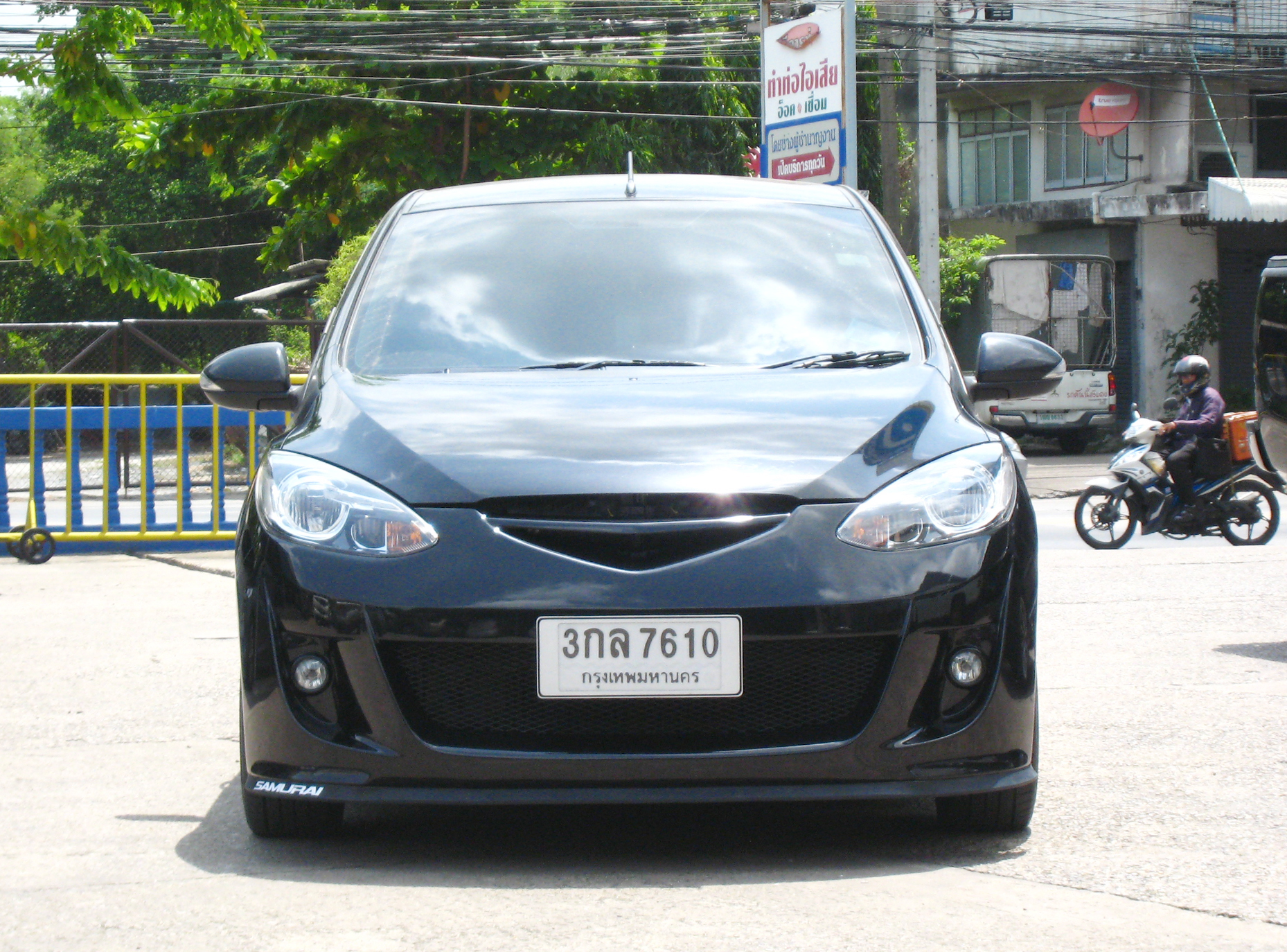 ชุดแต่ง Mazda2 2009-2013 กันชนหน้า Auto EXE